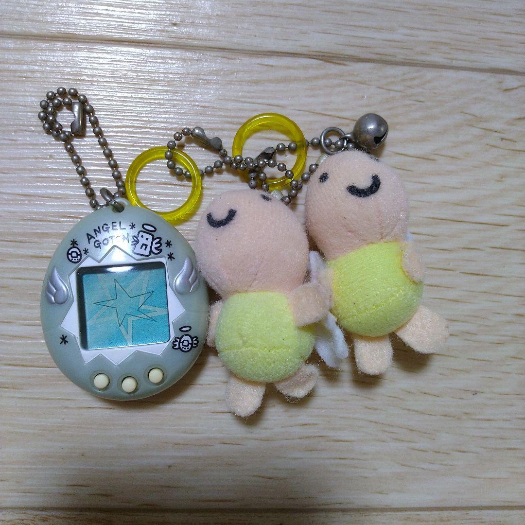 てんしっちのたまごっち ぬいぐるみキーホルダー　当時物