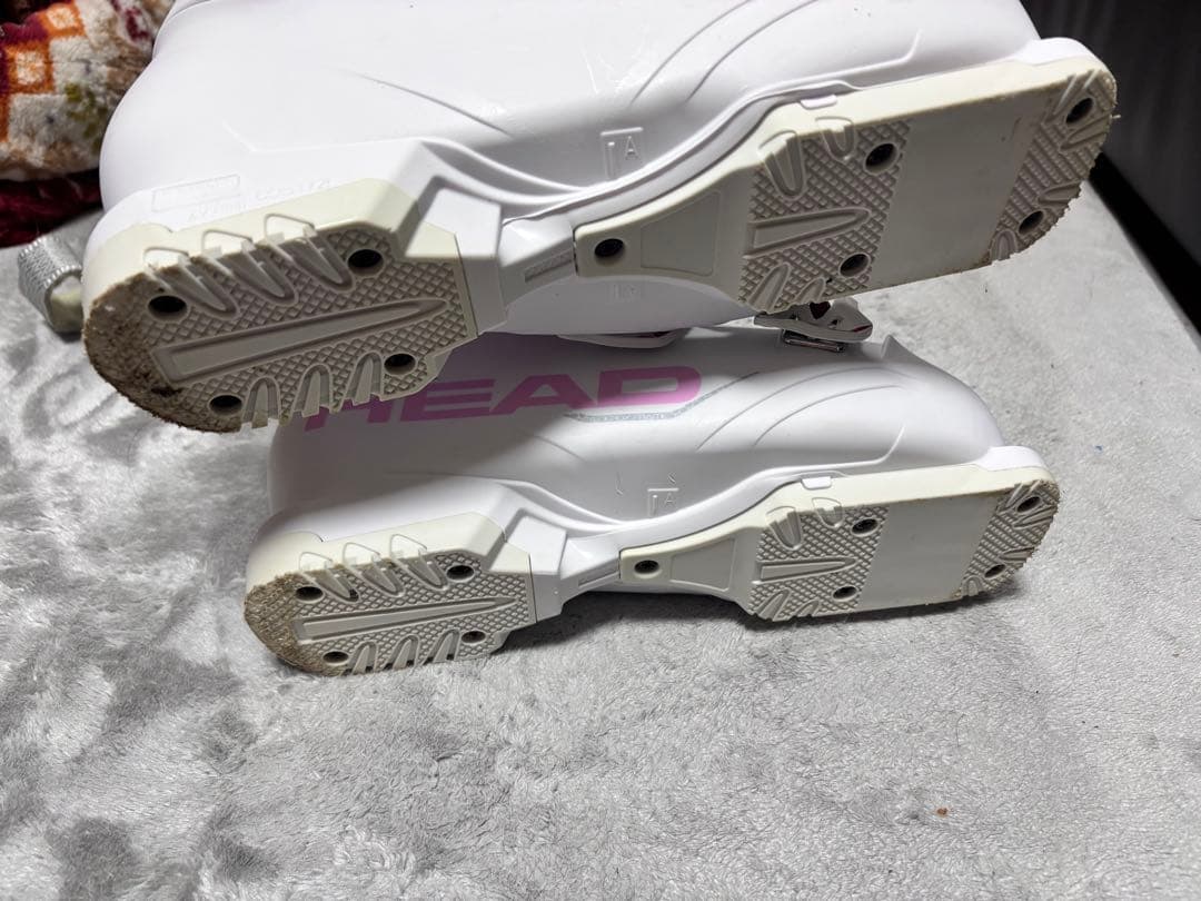 HEAD 女性用スキーブーツ ホワイト　25cm