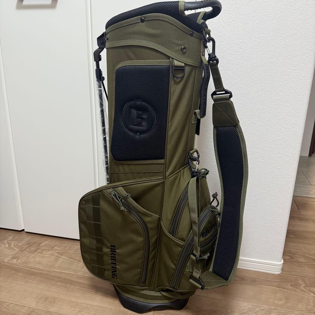 未使用 [直営店限定モデル] BRIEFINGキャディバッグ CR01新作