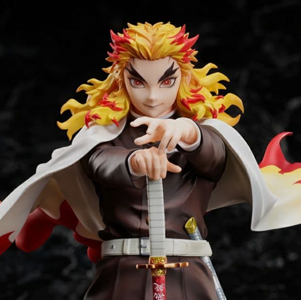 ぽよ 劇場版 鬼滅の刃 無限列車編 煉獄杏寿郎 1/8スケールフィギュア