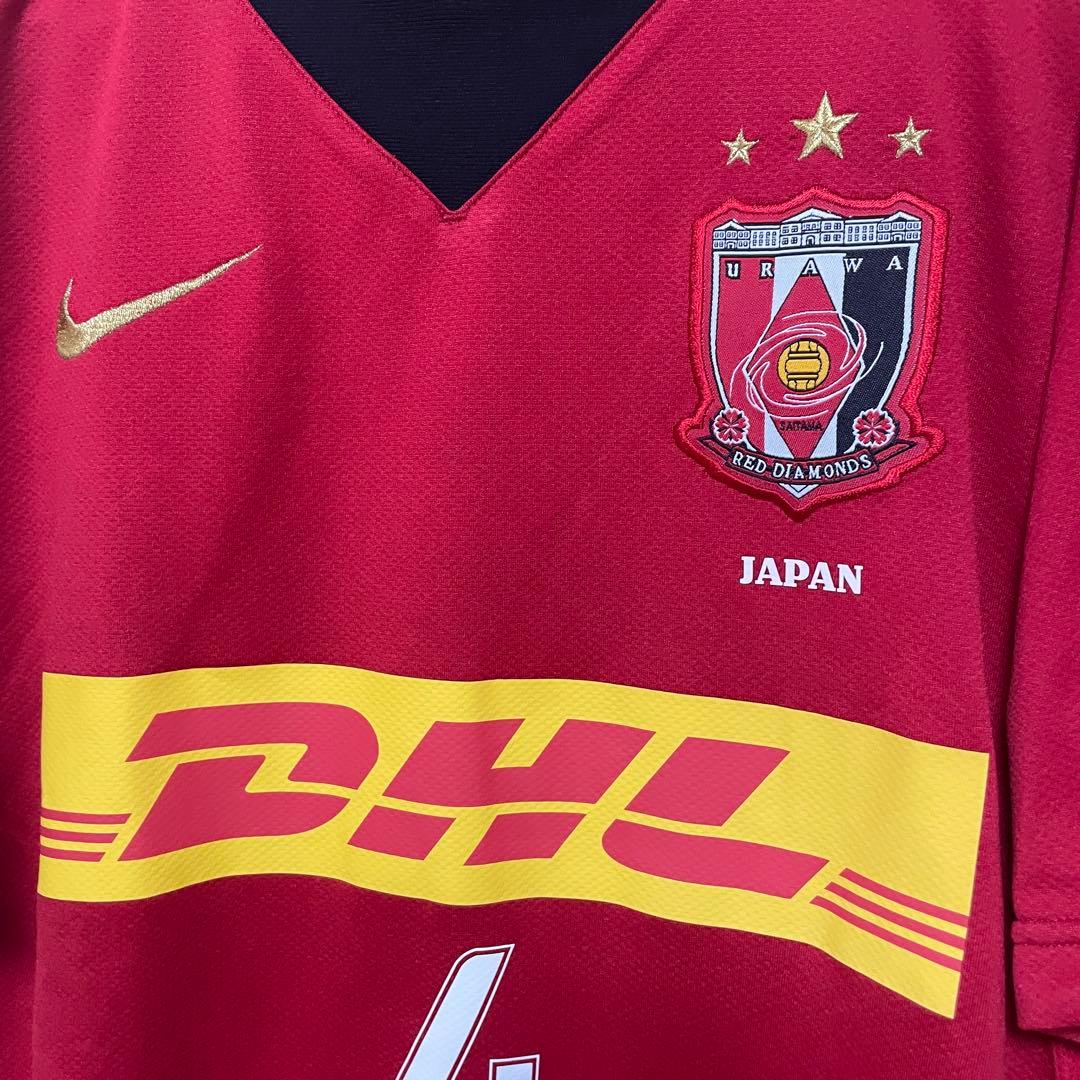 【正規品】浦和レッズ 2007 ACL優勝 闘莉王 4 フルパッチ L