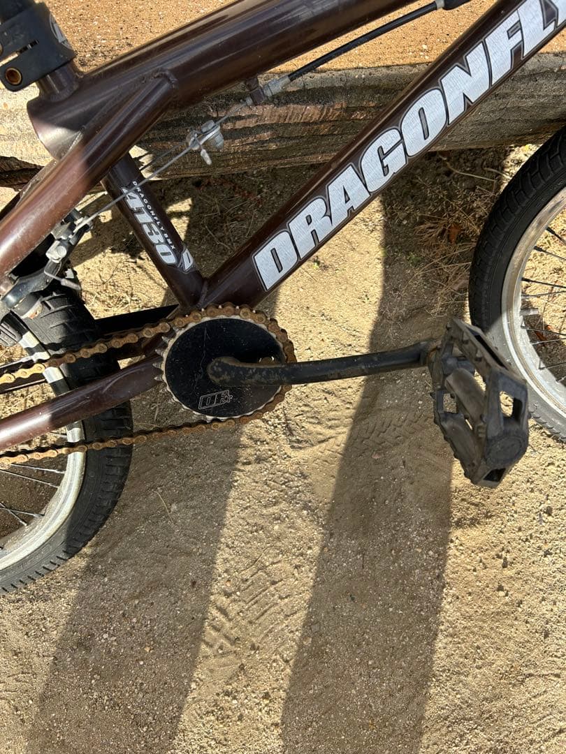 ドラゴンフライ　DRAGONFLY UZI ブラウン BMXバイク