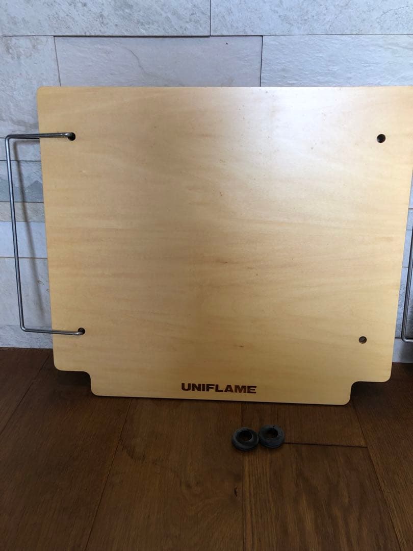 廃盤品　ユニフレーム　キッチンシェルフ　2枚セット廃盤