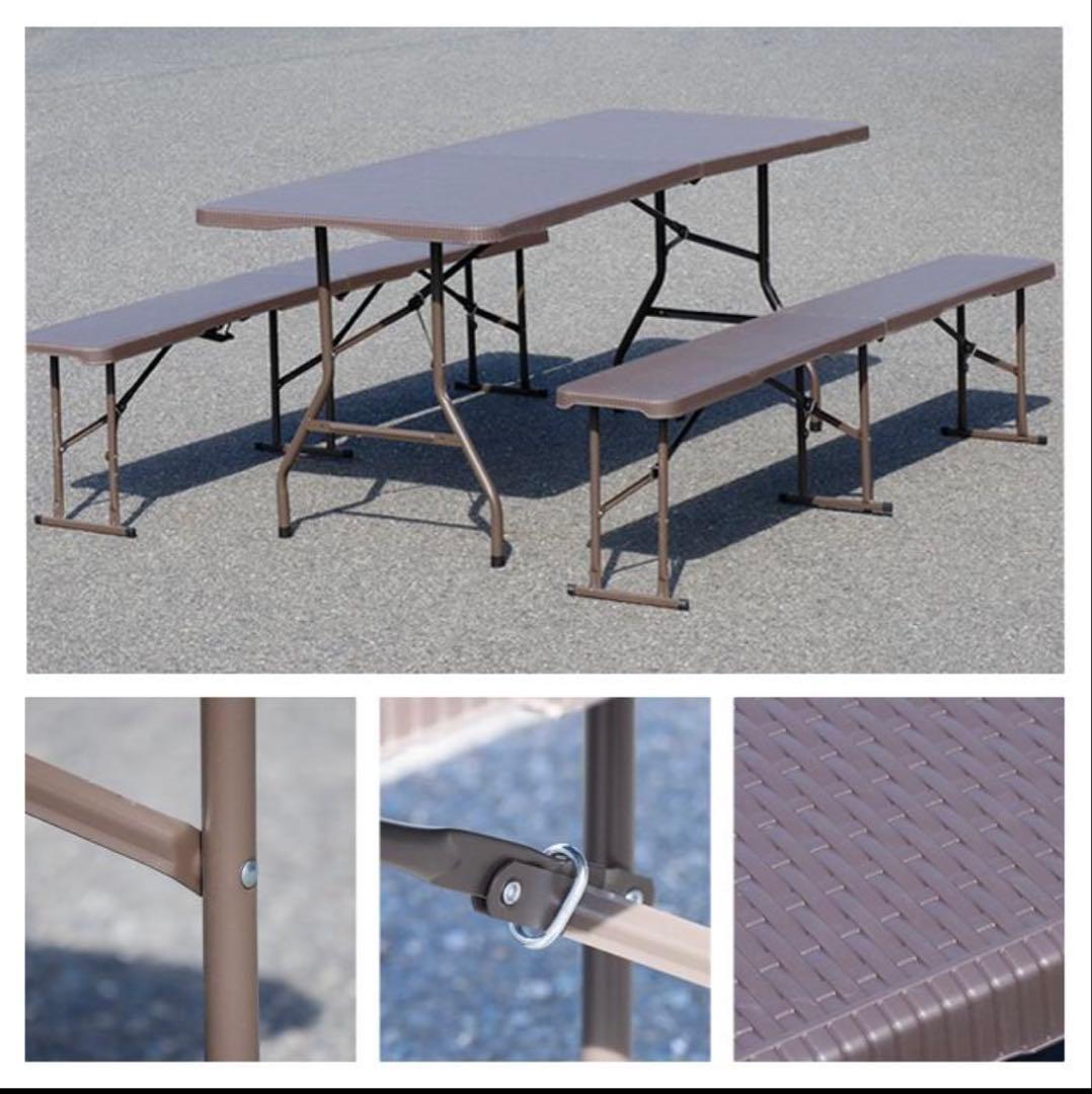 折りたたみテーブルチェアセット 新品・未開封（直接渡し希望）神奈川県