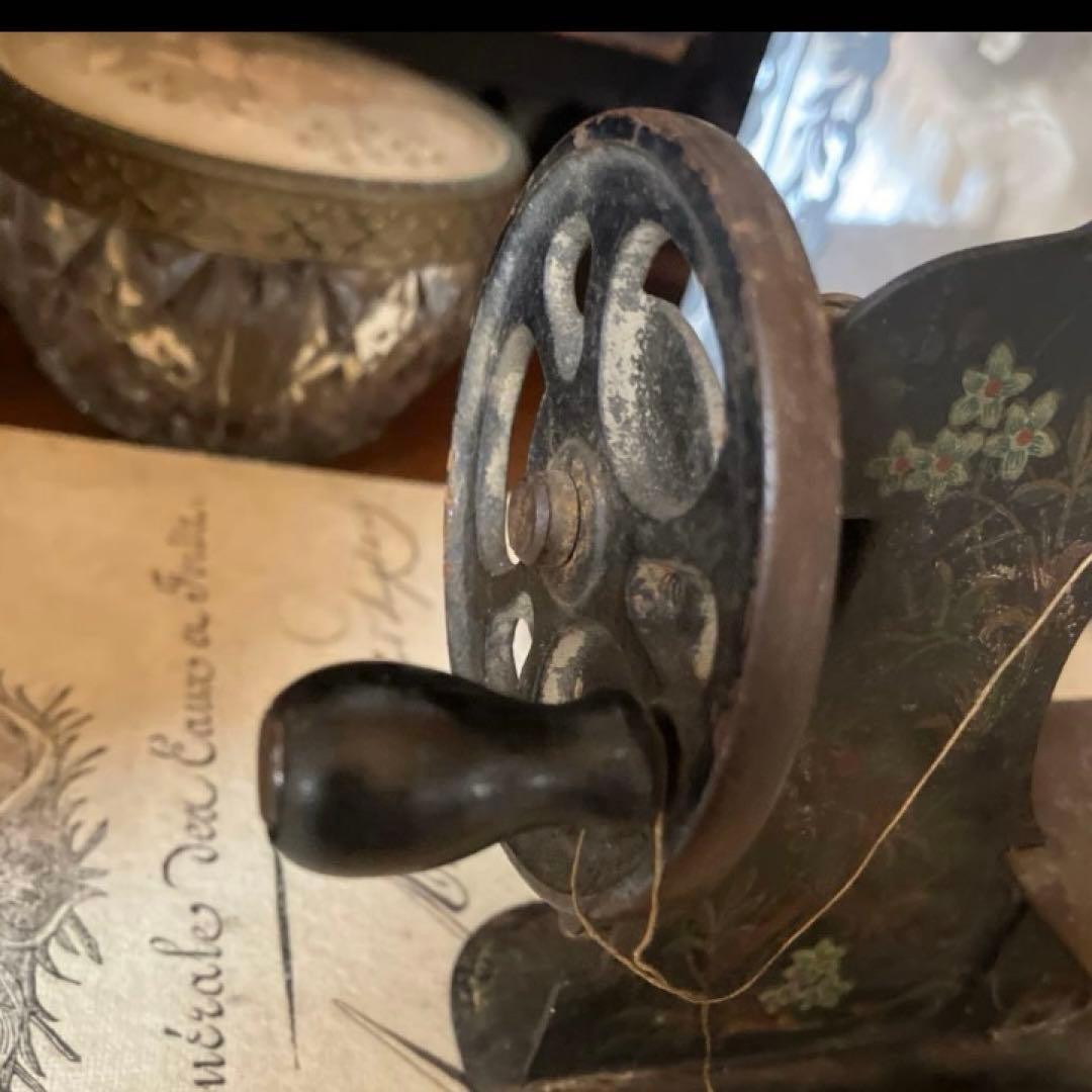 フランスアンティークトイミシン　ナポレオン3世時代　希少