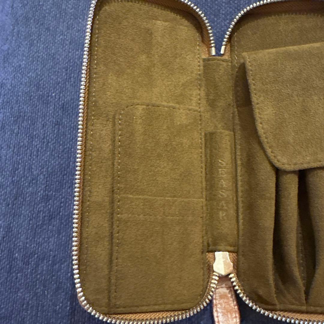 ✨【Ductダクトペンケース マルゴースフォグブラウン】✨野原工芸工房楔シーサー