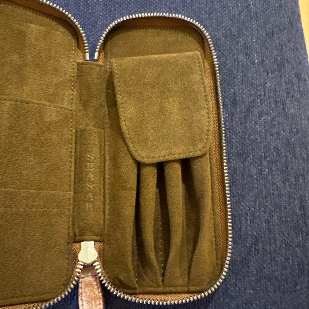 ✨【Ductダクトペンケース マルゴースフォグブラウン】✨野原工芸工房楔シーサー