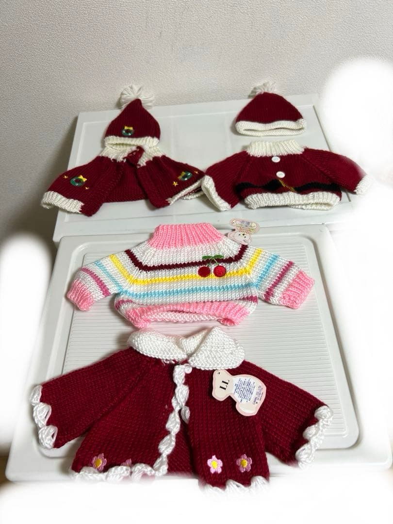 ダッフィー 、ユニベアのコスチューム のセット（クリスマス衣装）