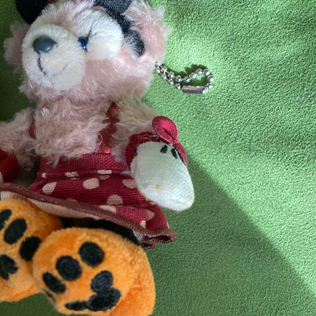 Disney ディズニー ダッフィー シェリーメイ ぬいぐるみストラップ