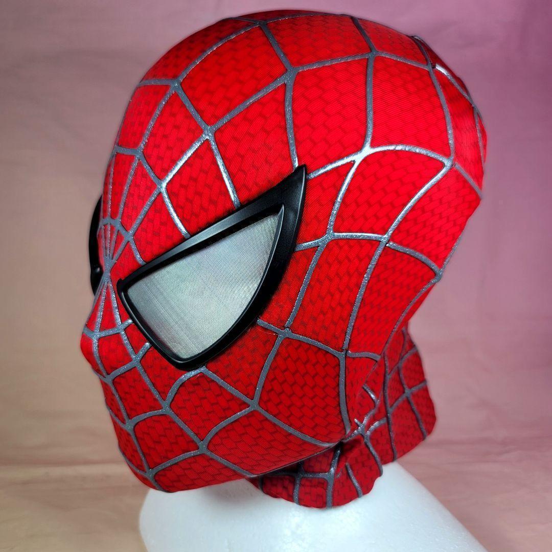 【スパイダーマン】新品 トビーマグワイア レッド シェルマスク サムライミ版