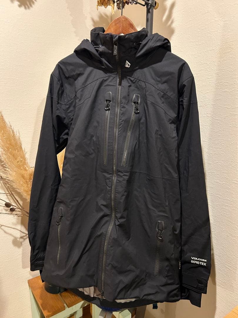 VOLCOM GUCH STRETCH GORE JKT BLK Mサイズ