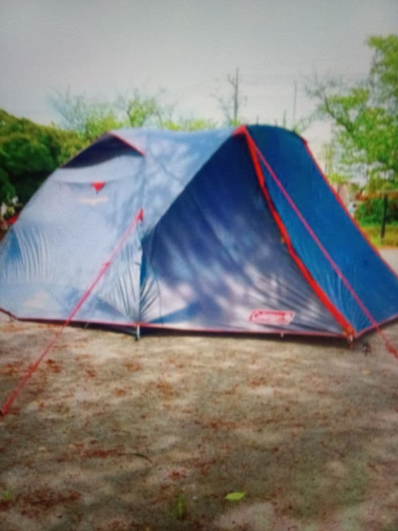 Coleman タフワイドドーム IV 限定カラー　グレー　マットセット付きです