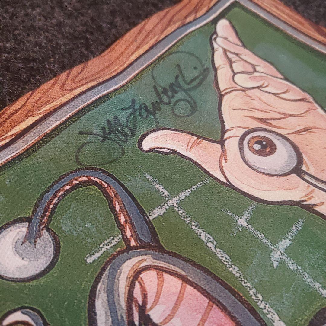 実物提示教育 プレイマット サイン入り MTG