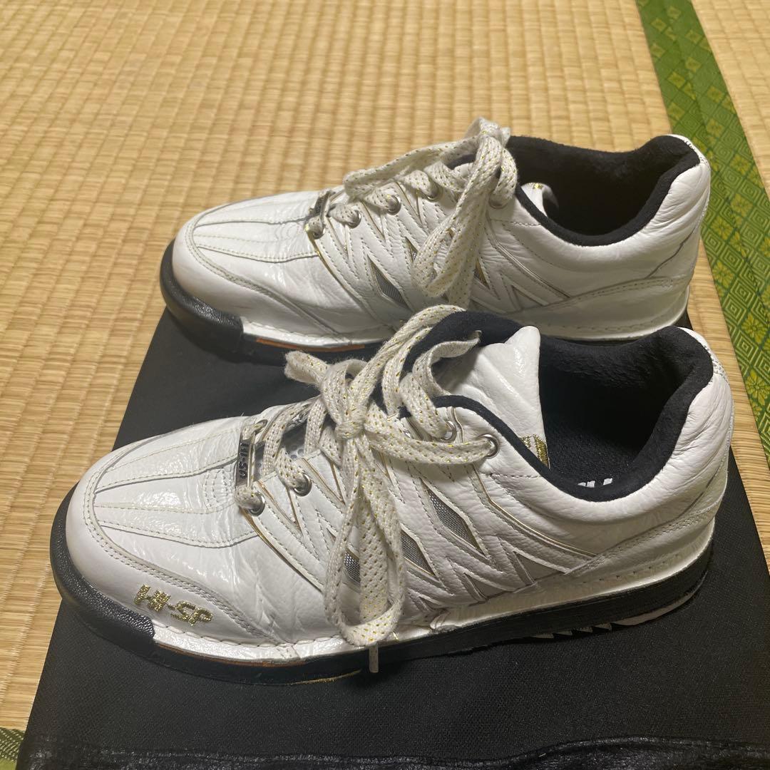 Hi-SP ボウリングシューズ ホワイト コアドロ EVO 25.5cm