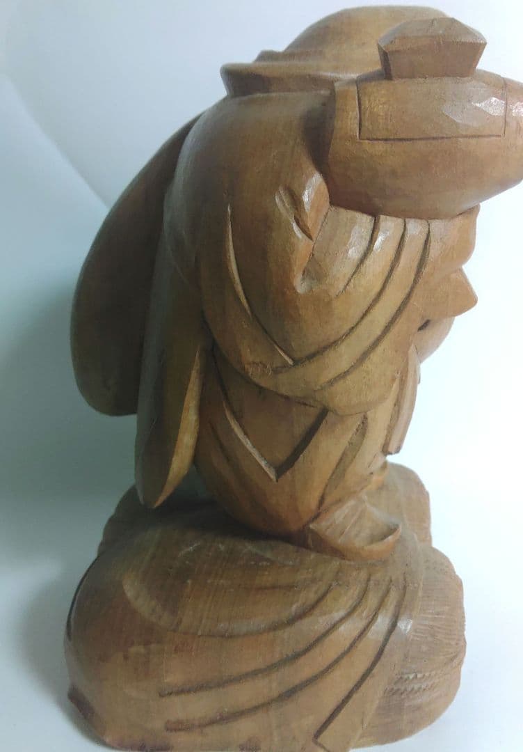 大黒様　木彫　彫刻　骨董　木製