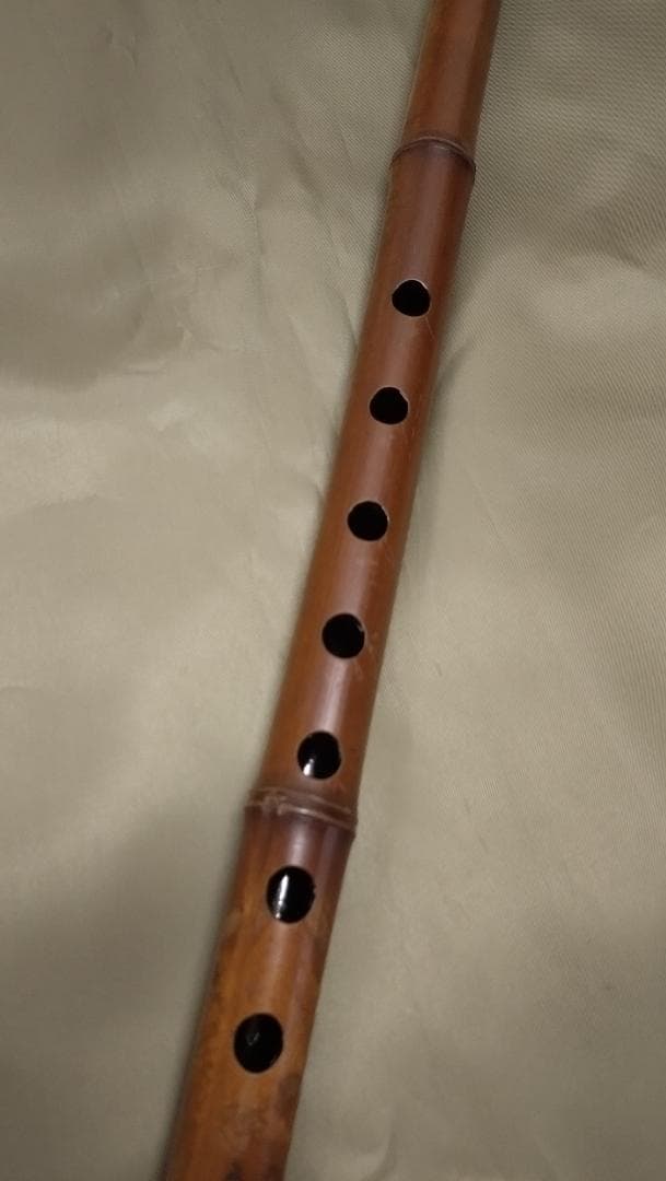 あーる　煤竹　真竹笛　古典調２本調子　篠笛
