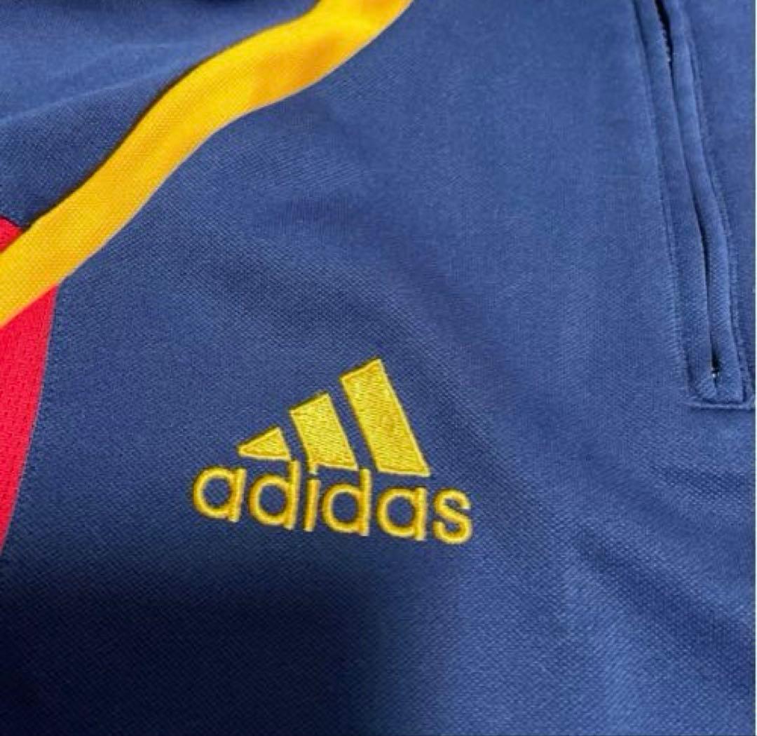 スペイン代表　ハーフジップ　トラックジャケット　ジャージ　90s サッカー　XL