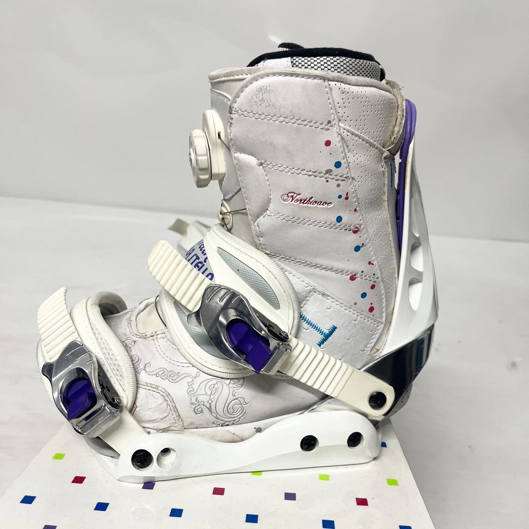 レディース　スノボセット　女性用　スノーボード　初心者用　ビンディング　ブーツ