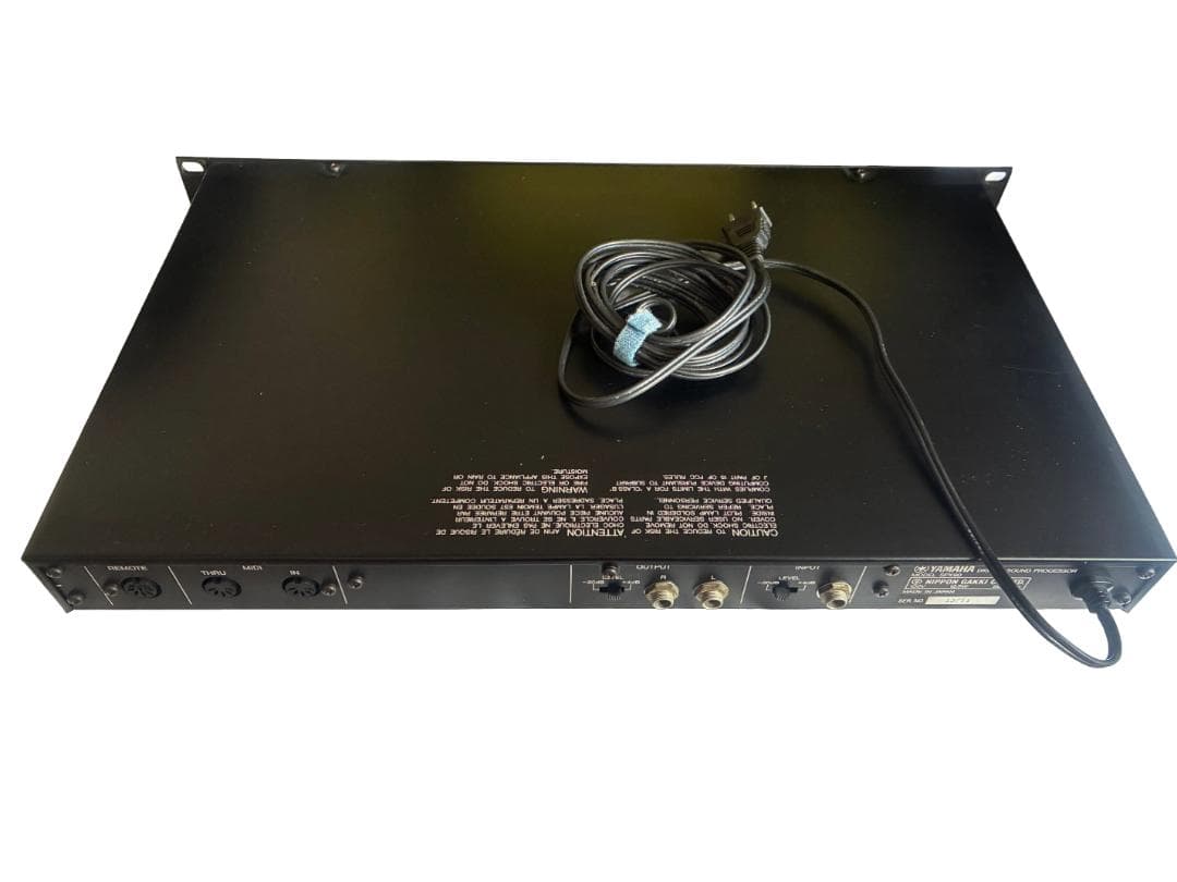【名機】YAMAHA SPX90 デジタルマルチエフェクター【取扱説明書付】