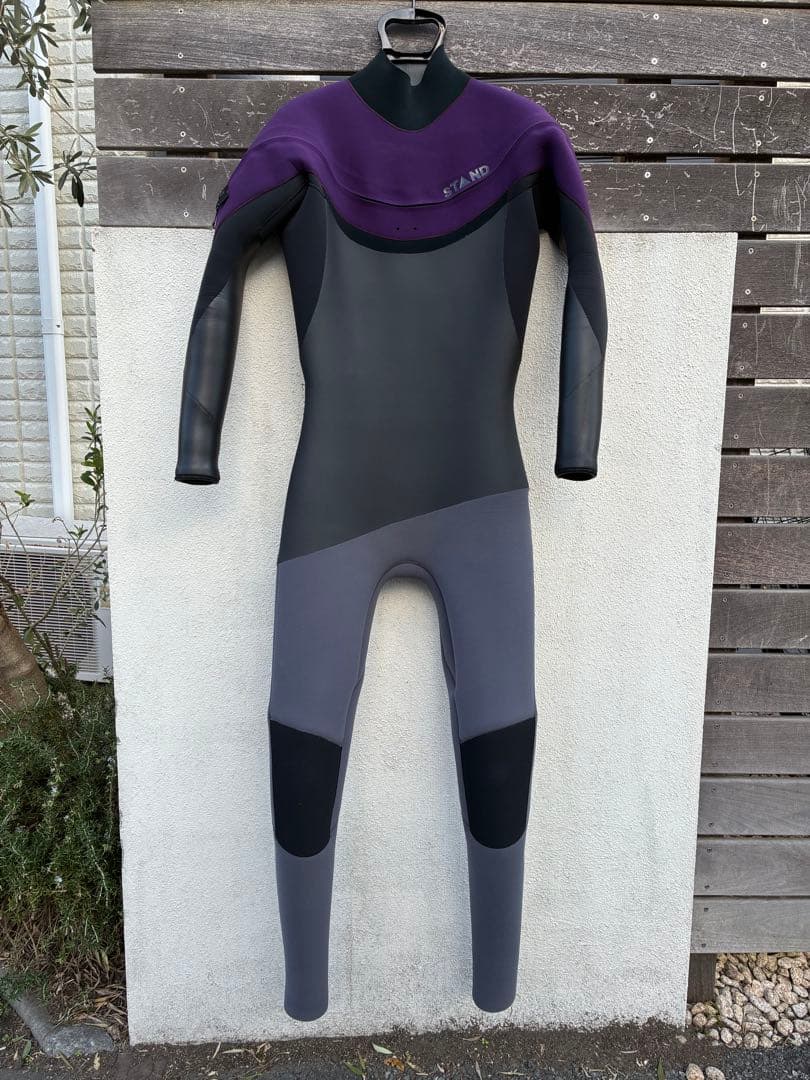 【美品　極暖】STAND WETSUITS セミドライ メンズLサイズ相当