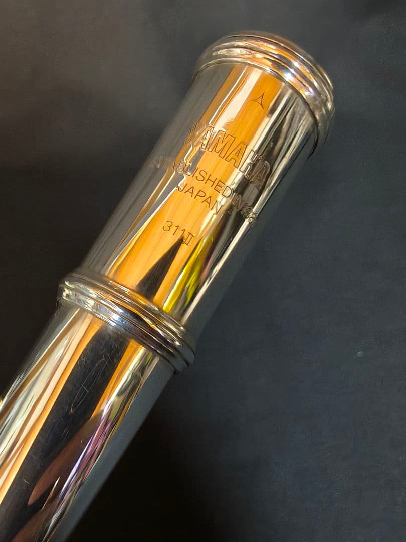 ヤマハ　フルート　YFL-311Ⅱ 頭部管銀　オーバーホール済