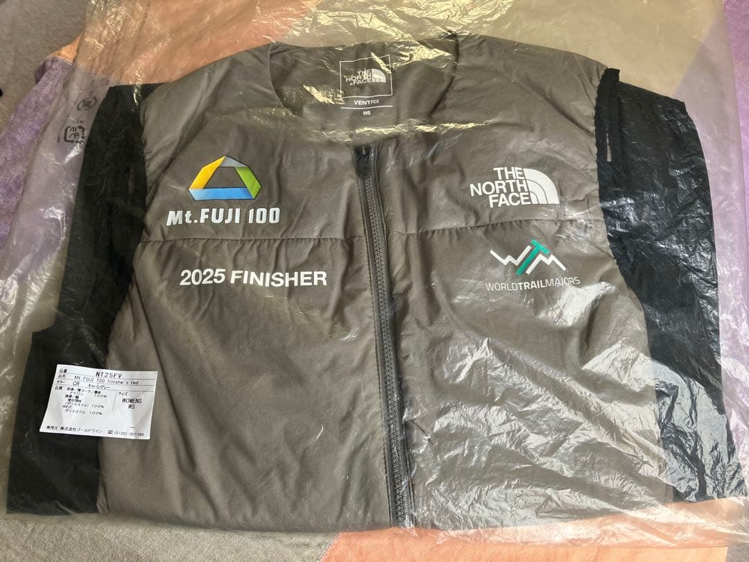 Mt.FUJI100 2025 フィニッシャーベスト(参加賞Tシャツ付き)