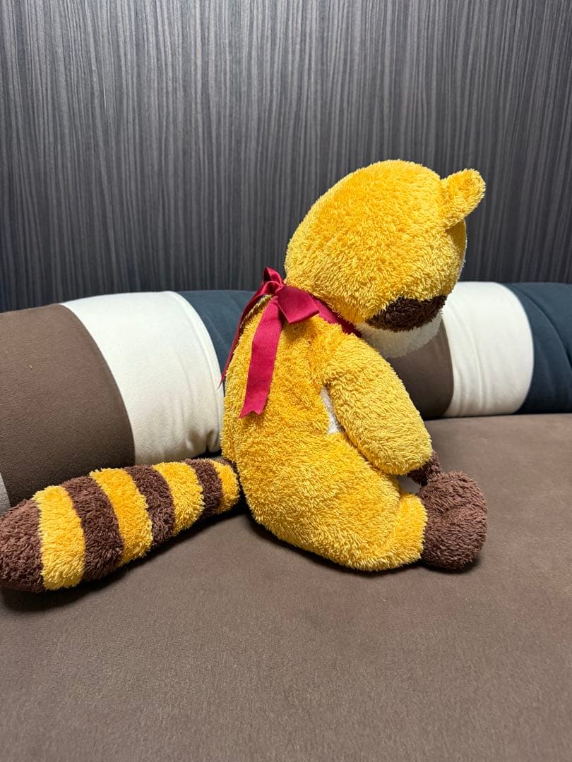 世界名作劇場　ラスカルスーパーDxぬいぐるみ　あらいぐまラスカル