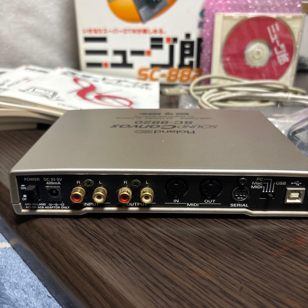 ◆Roland ED SC-8820 MIDI音源機◆ローランド◆ミュージ郎