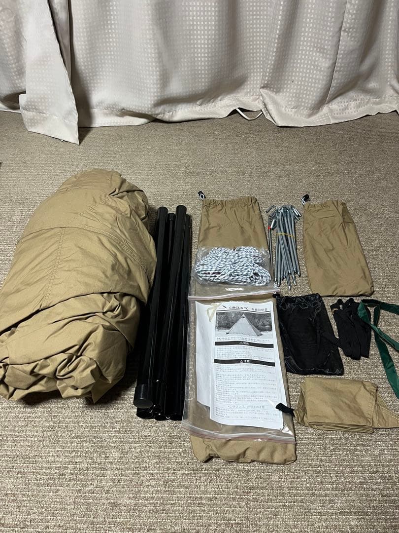 美品)tent-Mark DESIGNSCIRCUS TC SANDサーカスTC