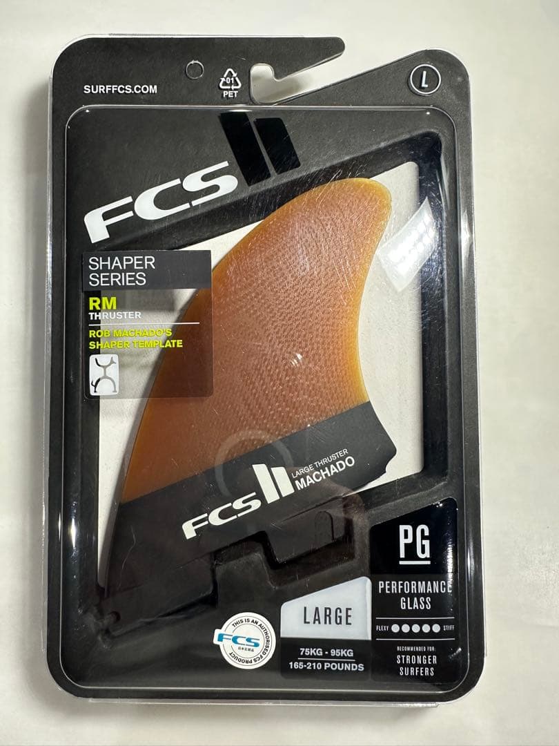 FCS 2 ロブマチャド キールフィン トライ Lサイズ