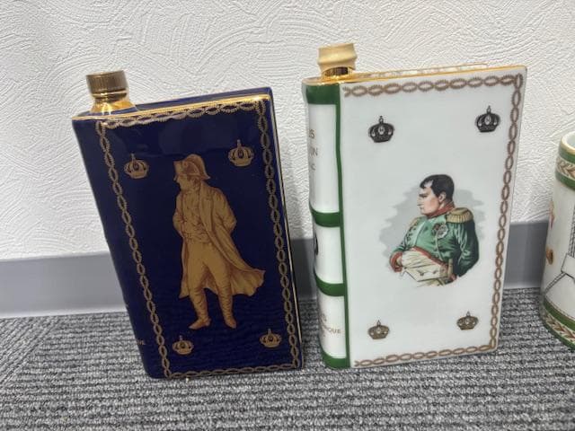 【古酒セット】CAMUS カミュ HINE ナポレオン 陶器ボトルセット