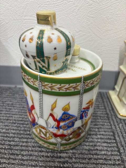 【古酒セット】CAMUS カミュ HINE ナポレオン 陶器ボトルセット