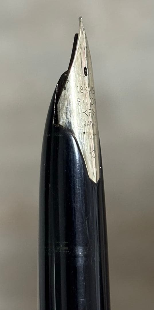 M 18K WG パイロット カスタムスターリングシルバー 万年筆