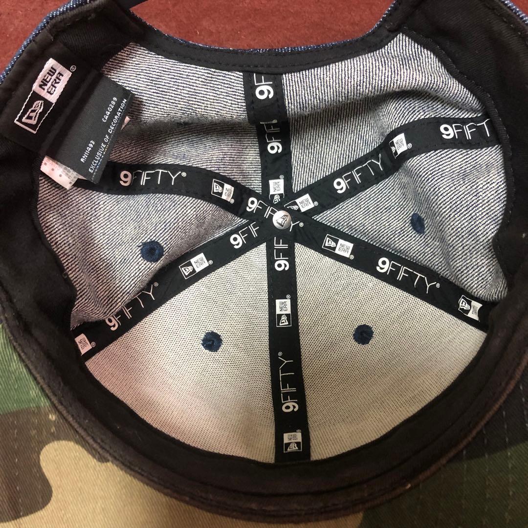 VARIVAS バリバス　 newera コラボ　デニム　インディゴ　キャップ