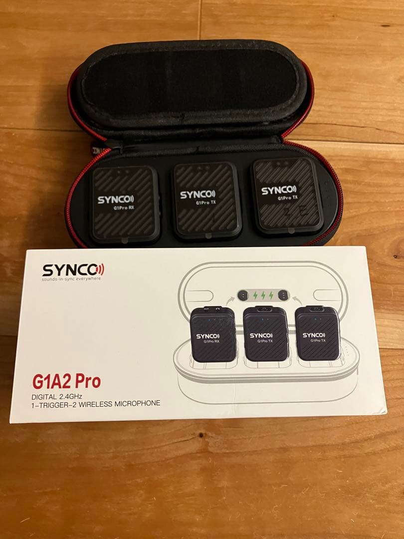 新品同様！Synco G1A2pro ワイヤレスマイク