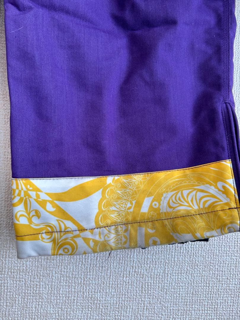 S. WEAR スキーウェア 紫/黄色 SMALL