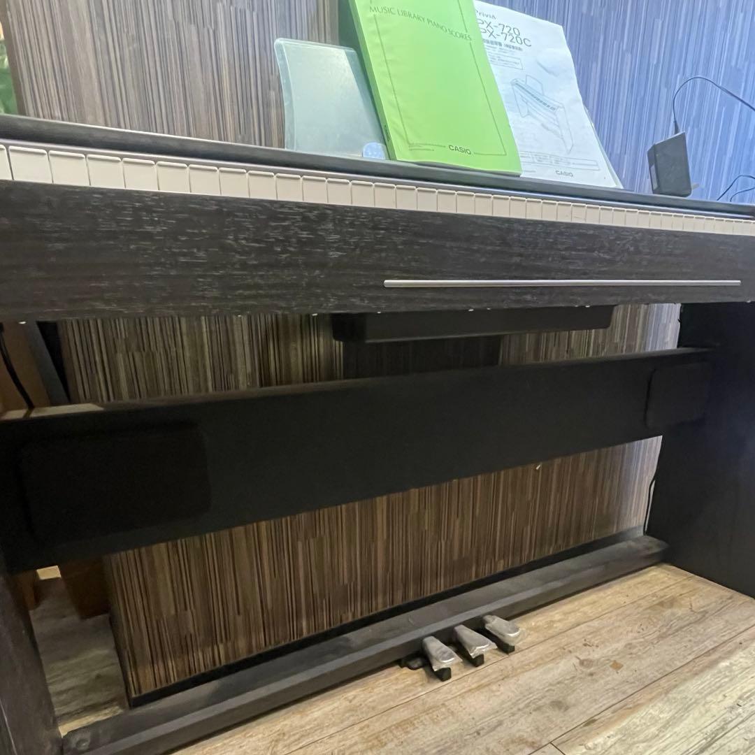 【動作確認済】CASIO 電子ピアノ Privia PX-720 取説・楽譜付き
