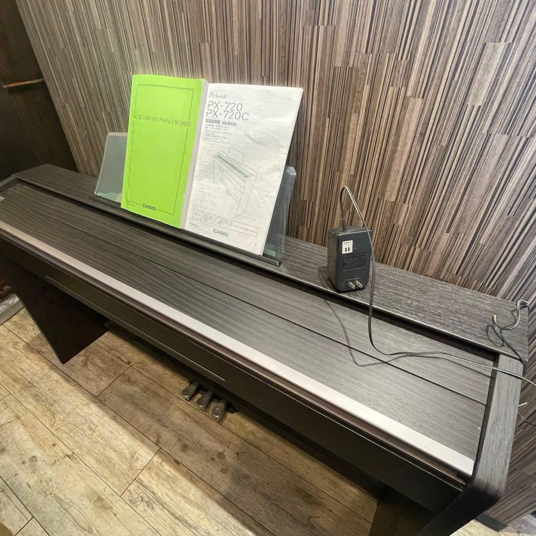 【動作確認済】CASIO 電子ピアノ Privia PX-720 取説・楽譜付き