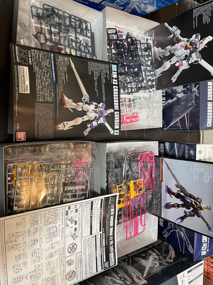 リ*読様 HG クロスボーンガンダム 4体セット