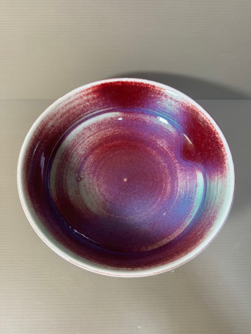 2433 有田焼　紫辰砂　鉢