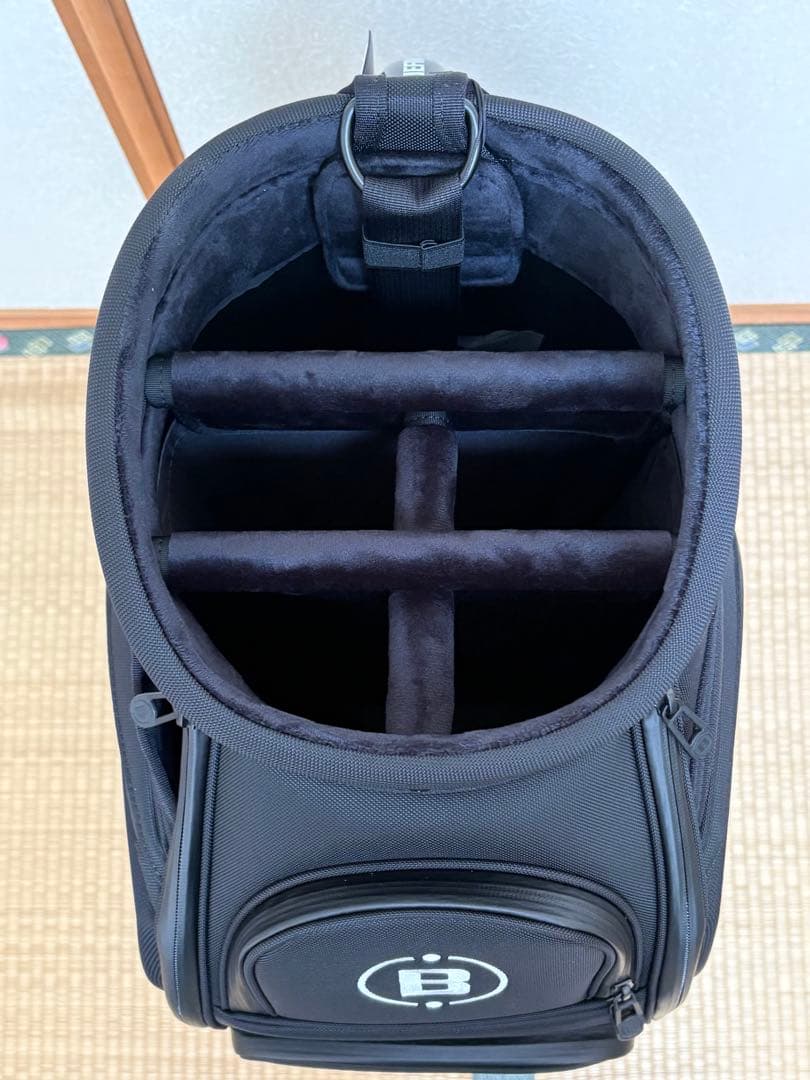 未使用)ブリーフィング キャディバッグ 25年モデル CR-3#04 ブラック