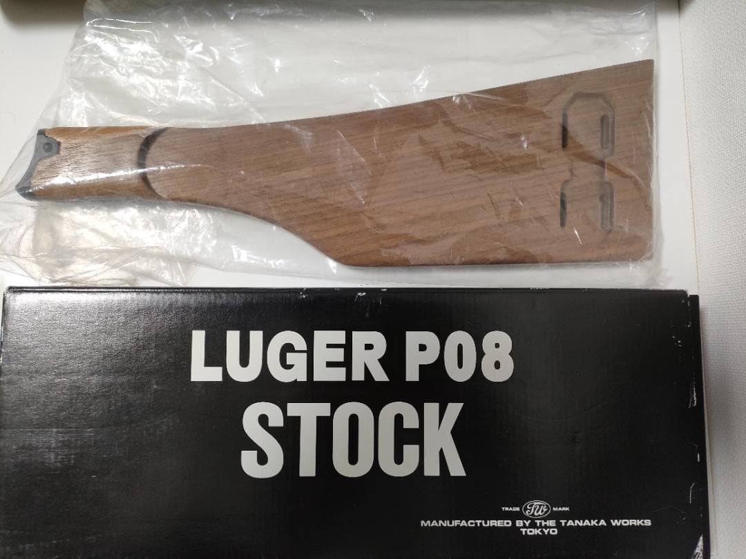 トイガン LUGER P08 STOCK TANAKA WORKS NO.12800