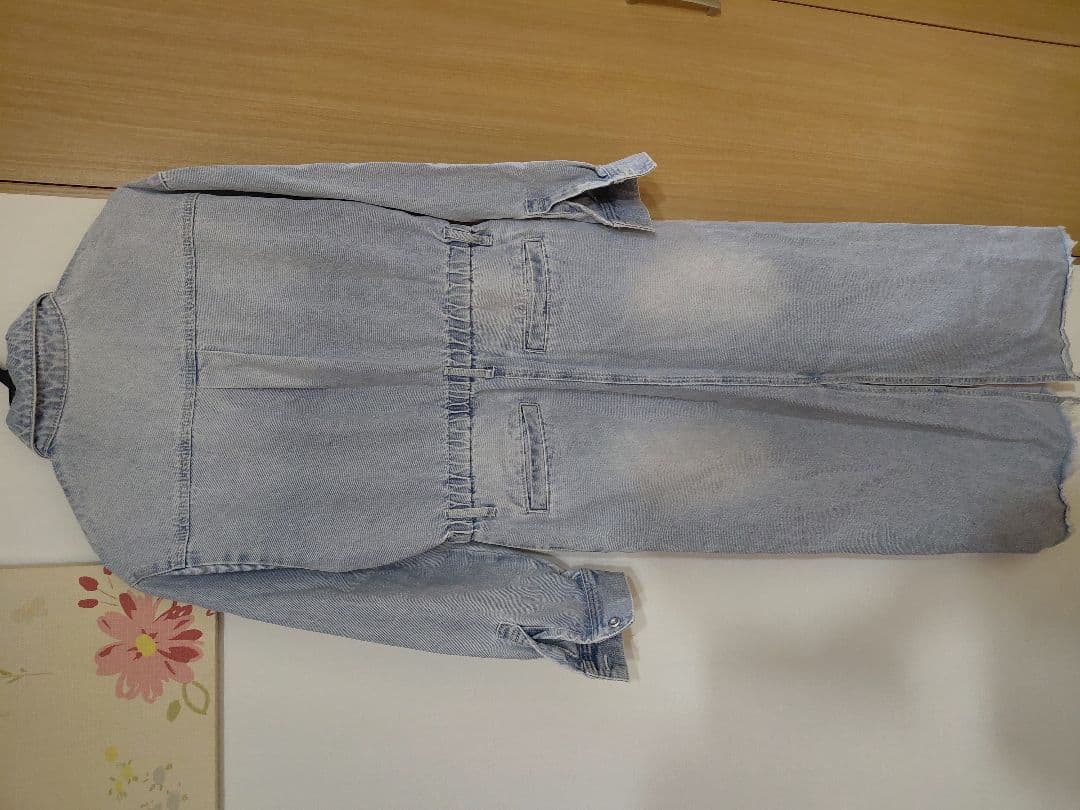 グレースコンチネンタル　デニムジャンプスーツ