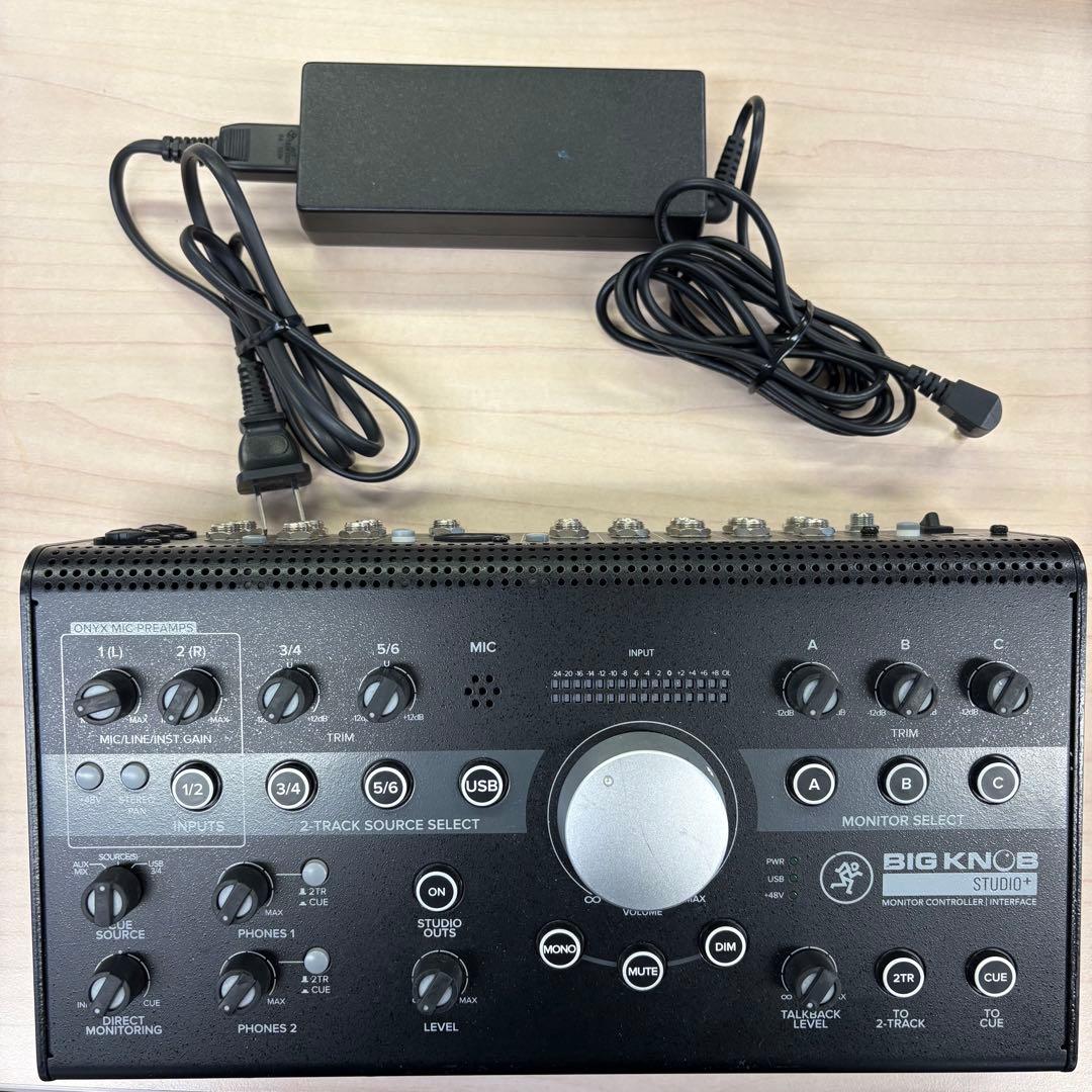 MACKIE BIG KNOB STUDIO+ モニタリングコントローラー