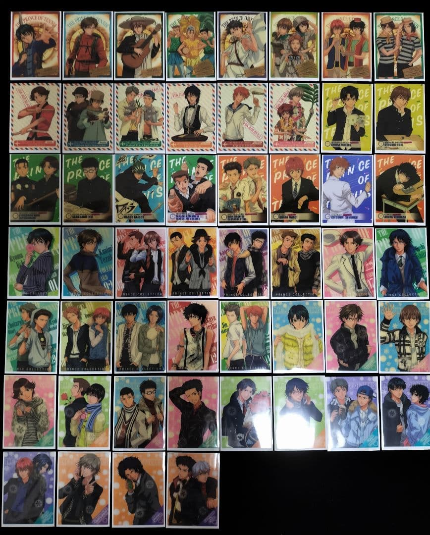 テニスの王子様 シャイニングクリアカード＋トレーディングカード 142枚