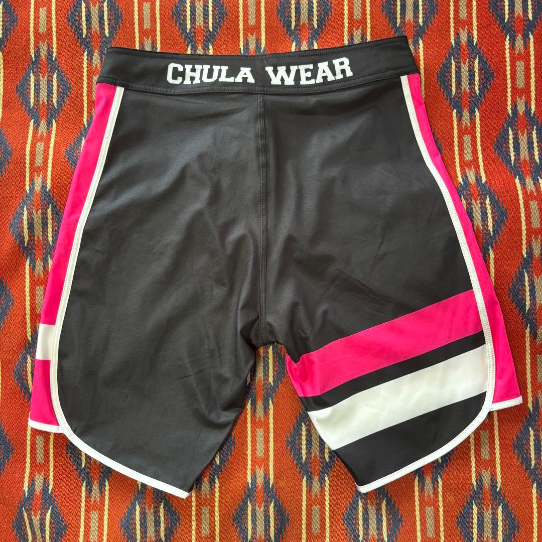 Chula Wear チュラウエア26inch ブラック×ピンクボードショーツ
