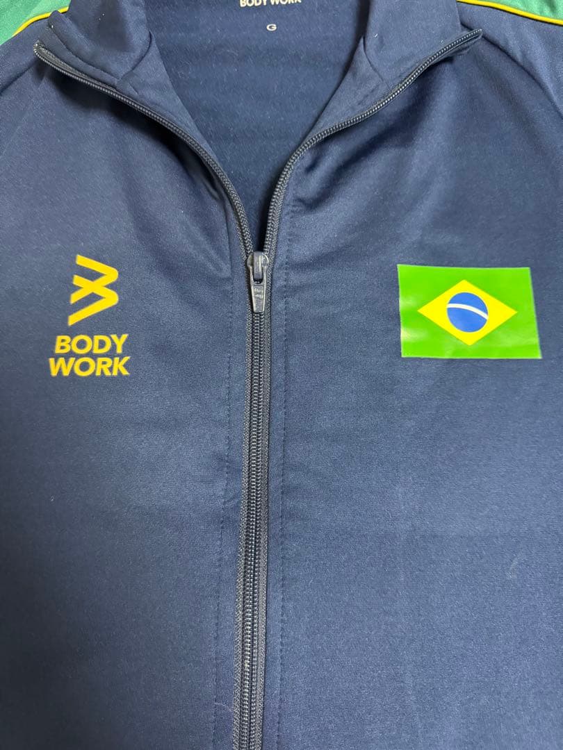 ブラジル代表バレーボールゲームジャケット Lサイズ