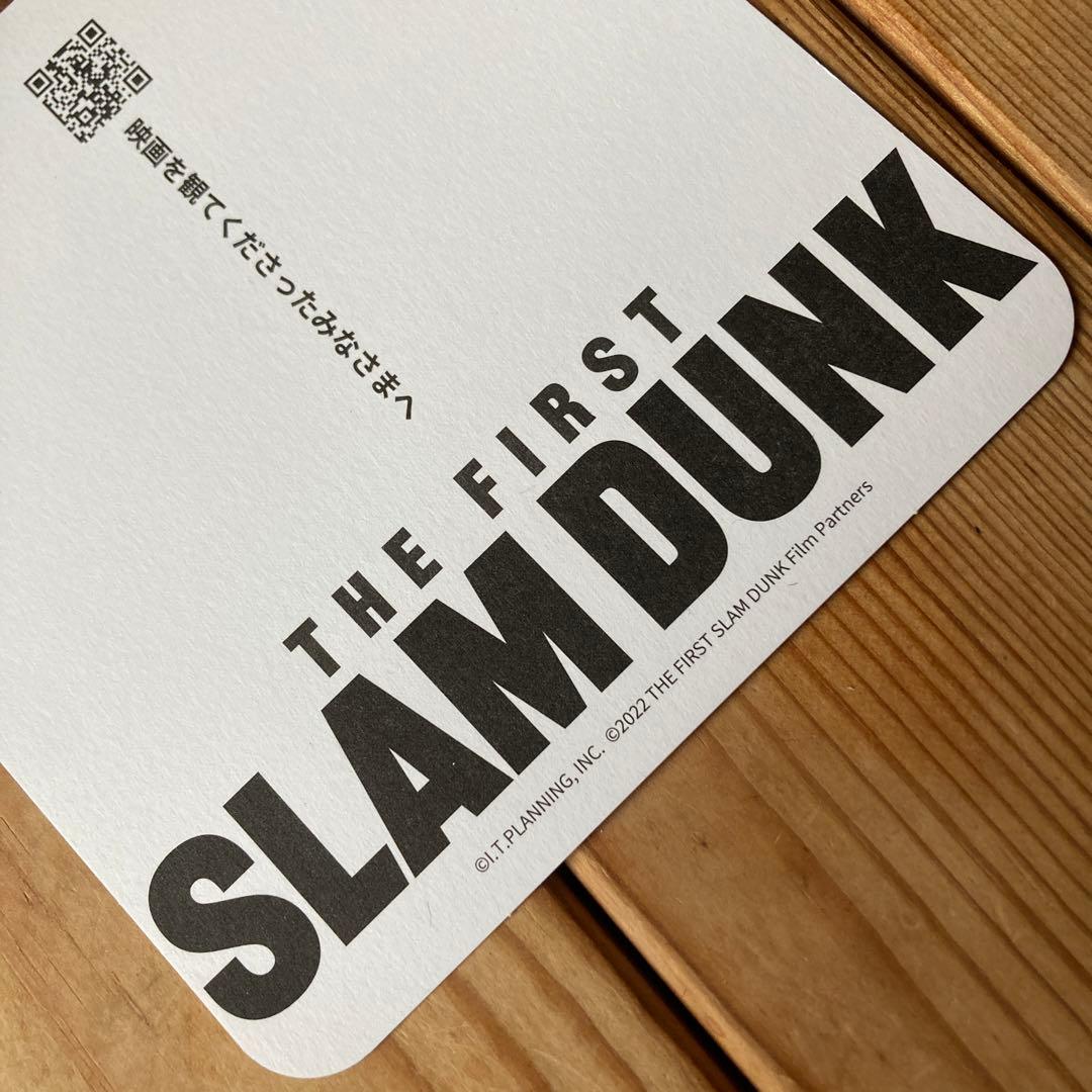 ☆未使用品【スラムダンク　映画特典コースター】コレクタションやインテリアにも