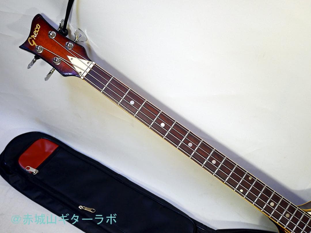 Greco バイオリンBASS VB300 1972年製 ☆ソフトGIGケース付