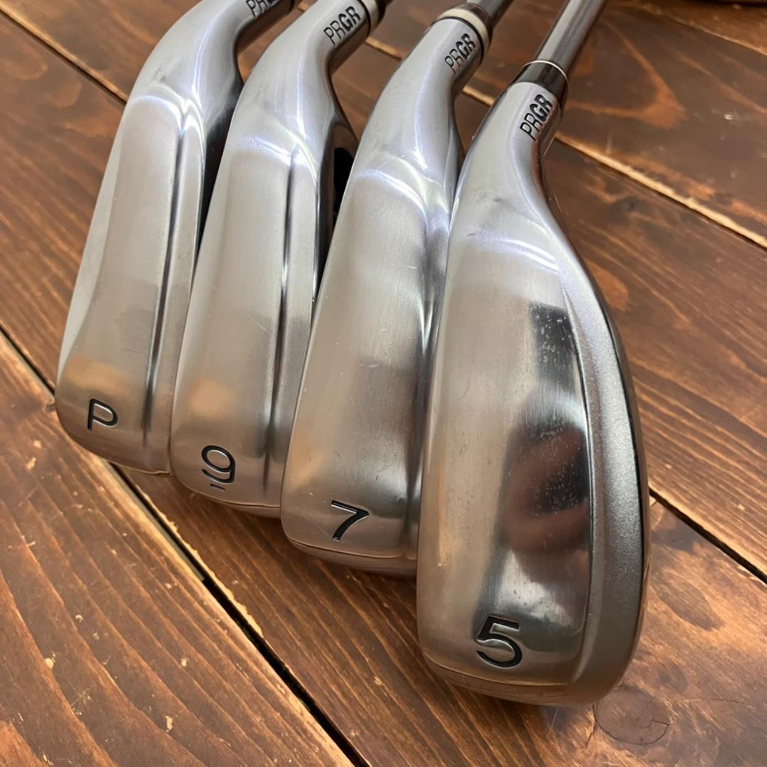 PRGR　プロギア　egg　アイアンセット 7.9.P　i+ 5　レディース